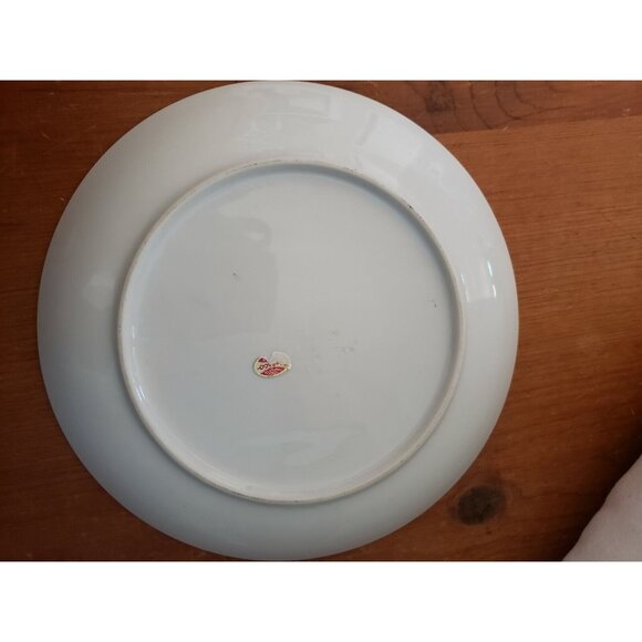 Enesco Imports Japan Victorian Girl with Hat Porcelain Collector Plate 8 - Picture 4 of 6